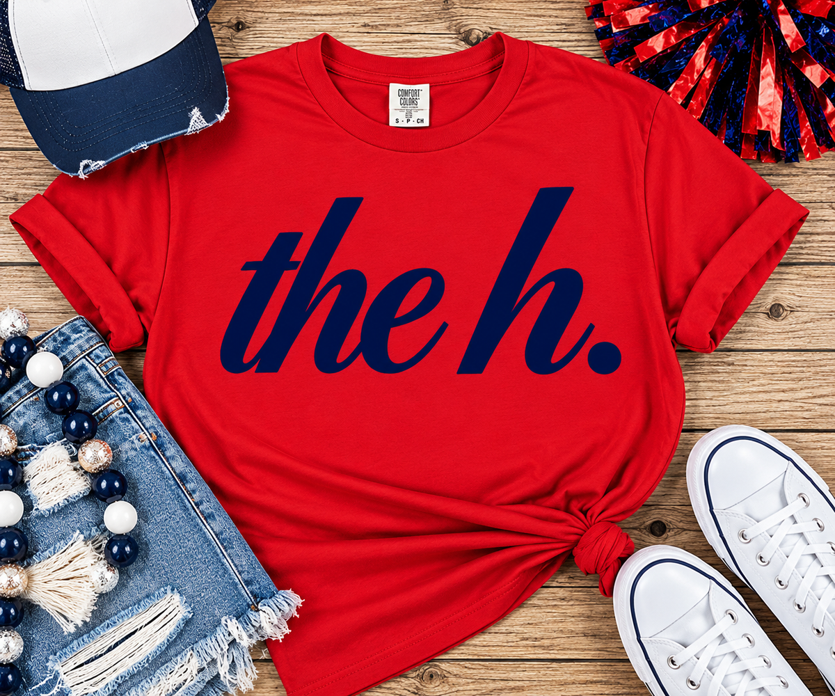 The H. Houston Game Day Tee – Red