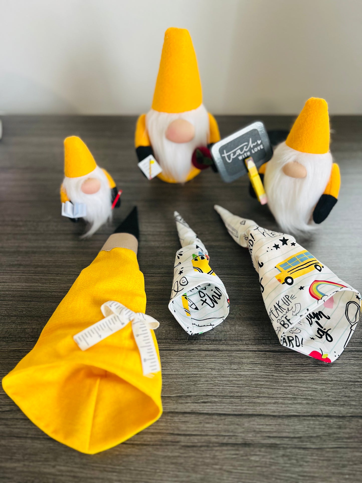 Back To School Vibes, Gnome Goals, Teacher Desk Decor, Classroom Cuteness