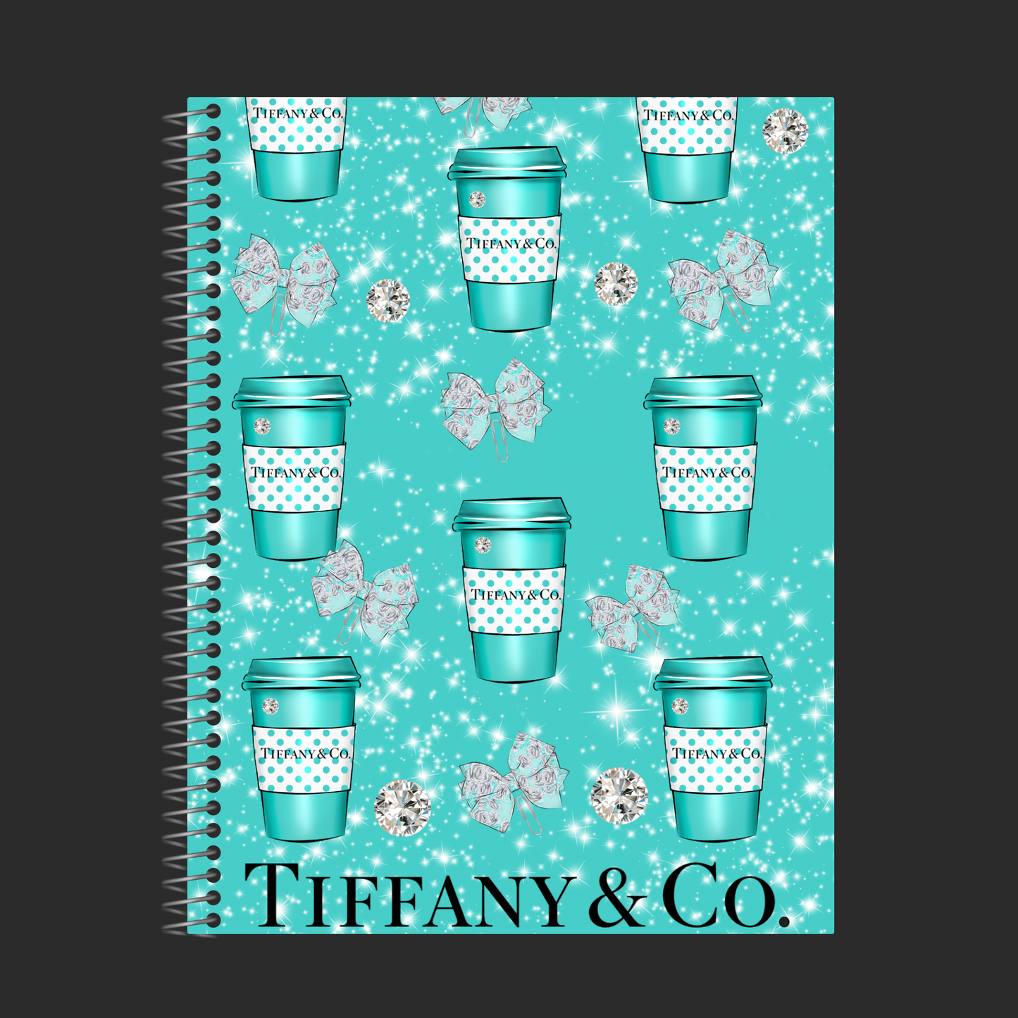 Tiffany notebook, Spiral journal
Chic stationery, Luxury inspired notebook, Cute notebooks for school, Tiffany blue journal
Elegant office supplies