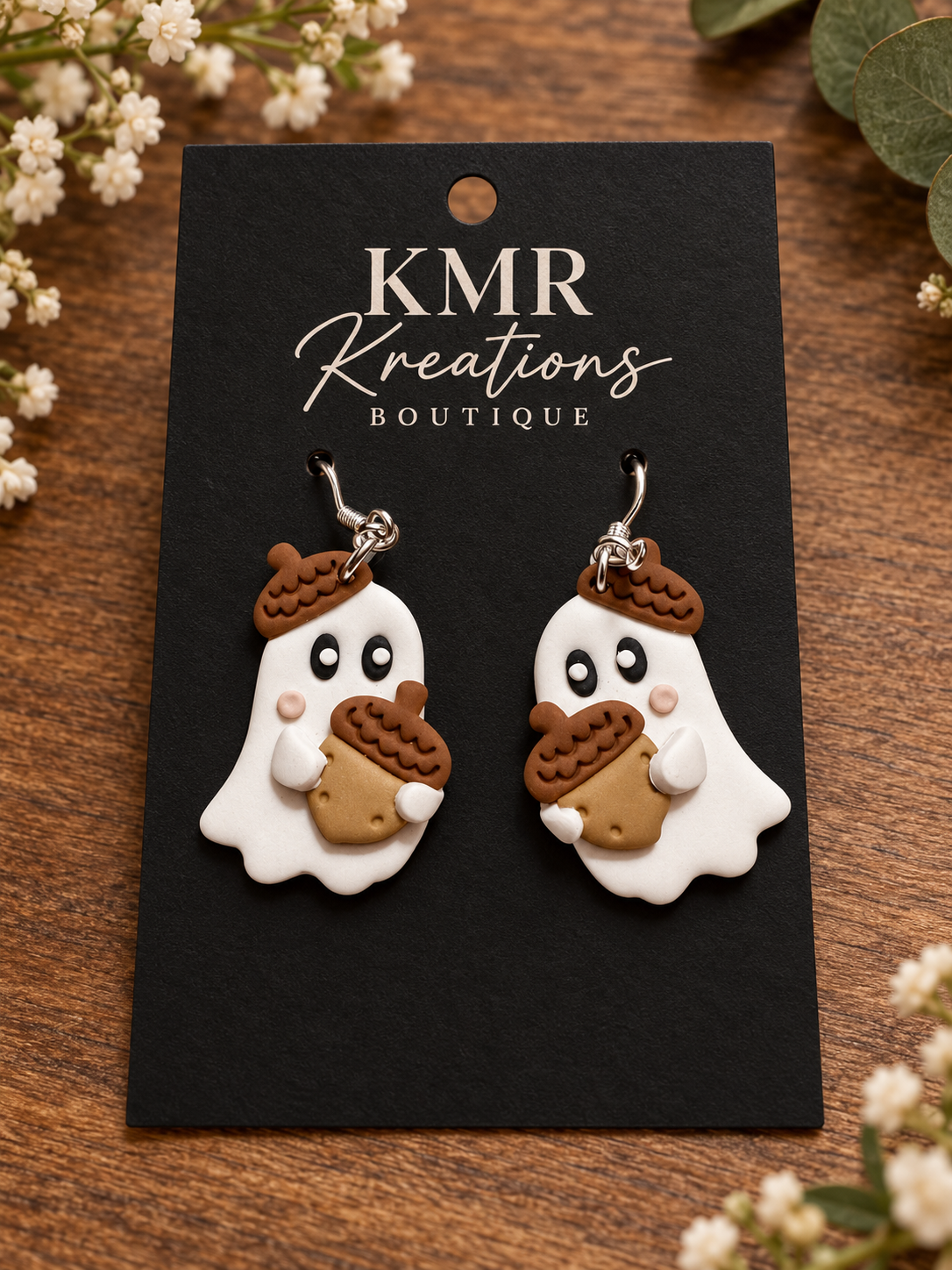 Spooky Sweet Ghost Earrings