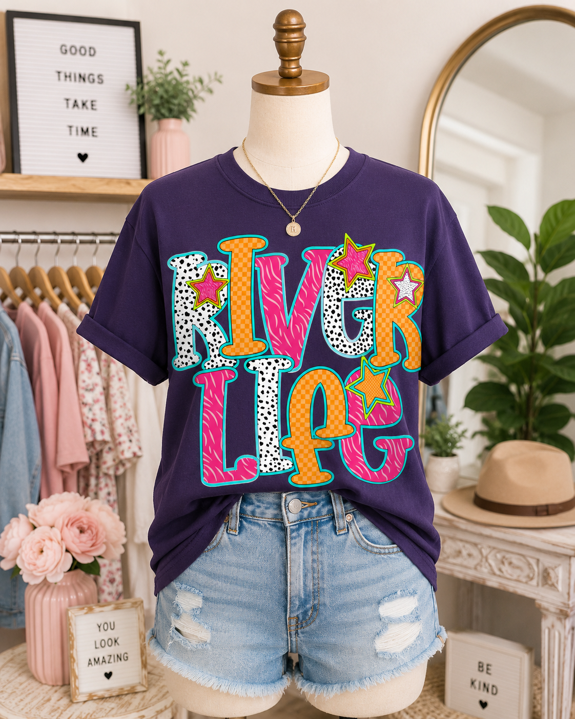 River Life Graphic Tee