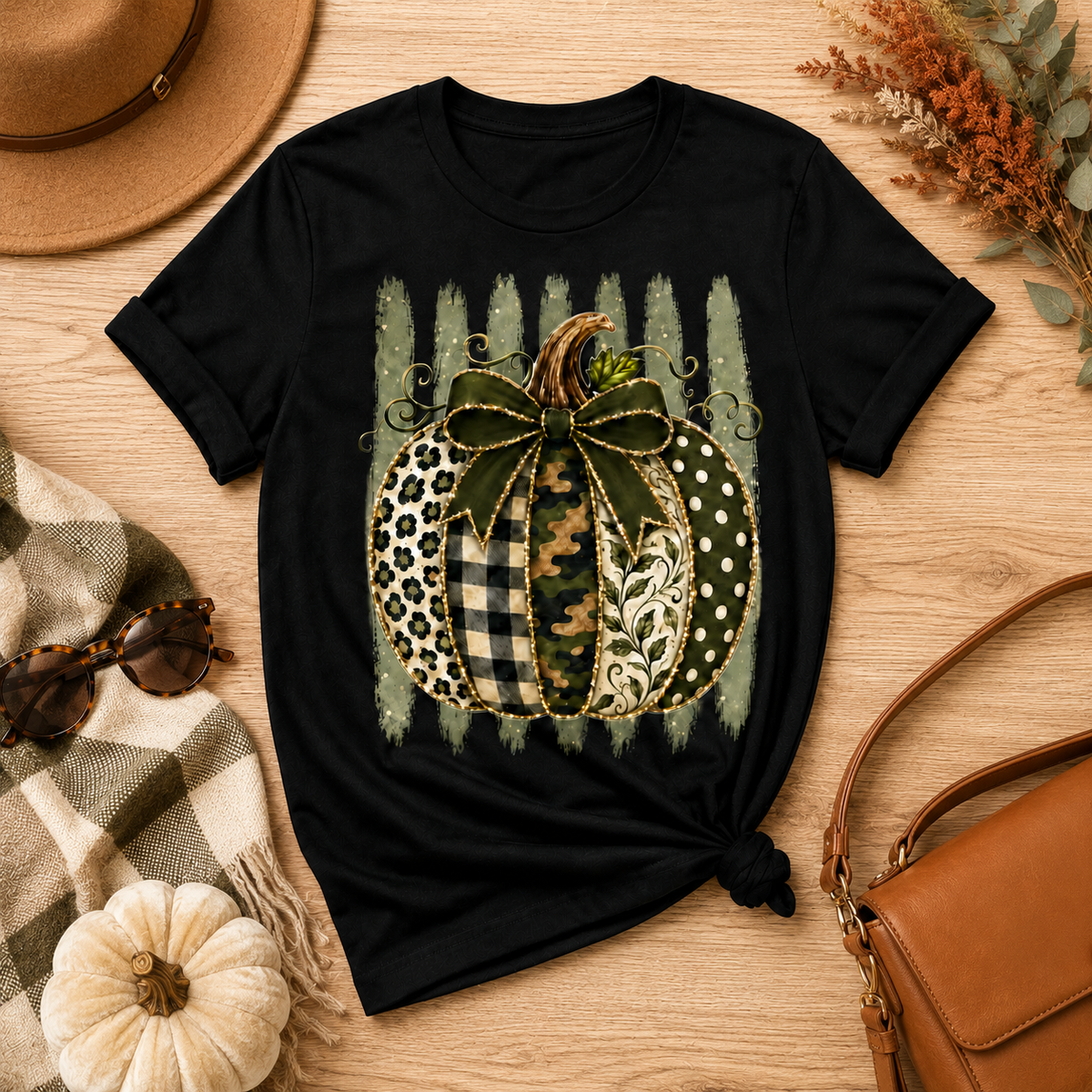 WILD ABOUT FALL PUMPKIN TEE