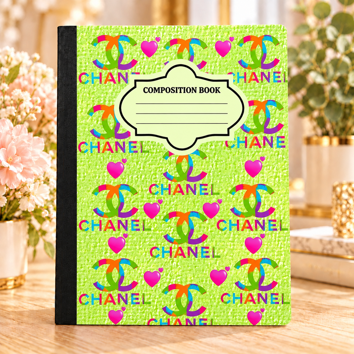 Boutique Composition Notebook – Assorted Designs
