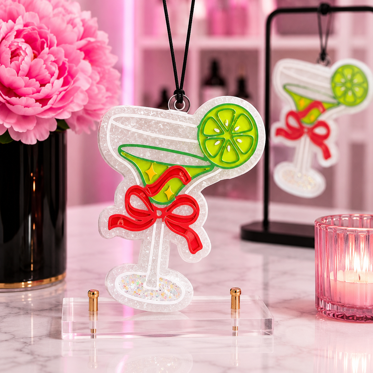Margarita Bow Car Freshie β 1000 Wishes Scent
