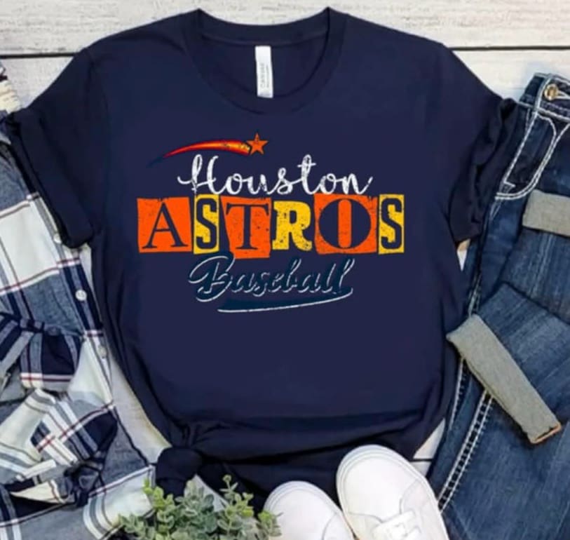 Astros Tees -HTownProud - StrosNation - HoustonStrong - Baseball Vibes - GameDayFit - AstrosFans