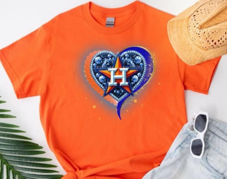 Astros Tees -HTownProud - StrosNation - HoustonStrong - Baseball Vibes - GameDayFit - AstrosFans