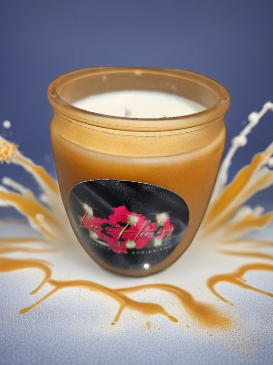 masculinity candle, masculine scent, men’s candle, soy wax candle, hand poured candle, frosted glass candle, luxury candle, bold scent candle, clean burn candle, home fragrance, gift for him, strong scent candle, modern home décor, long lasting candle