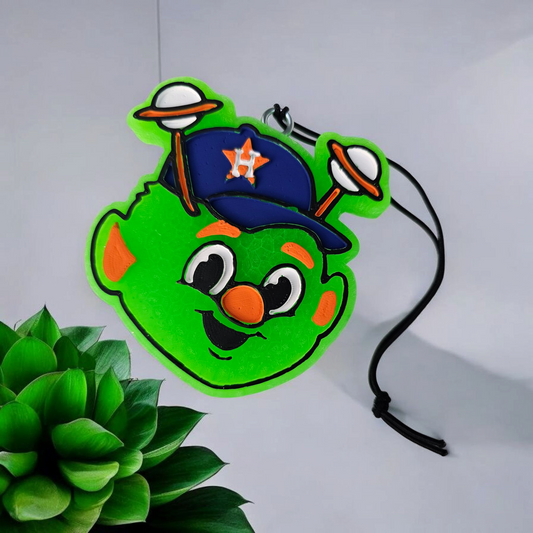 Astros Inspired Car Freshie, Sports Freshie, Baseball Car Freshie, Gift for Her, Best Friend Gift