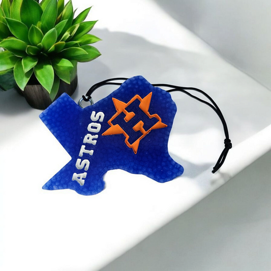 Astros Inspired Car Freshie, Sports Freshie, Baseball Car Freshie, Gift for Her, Best Friend Gift