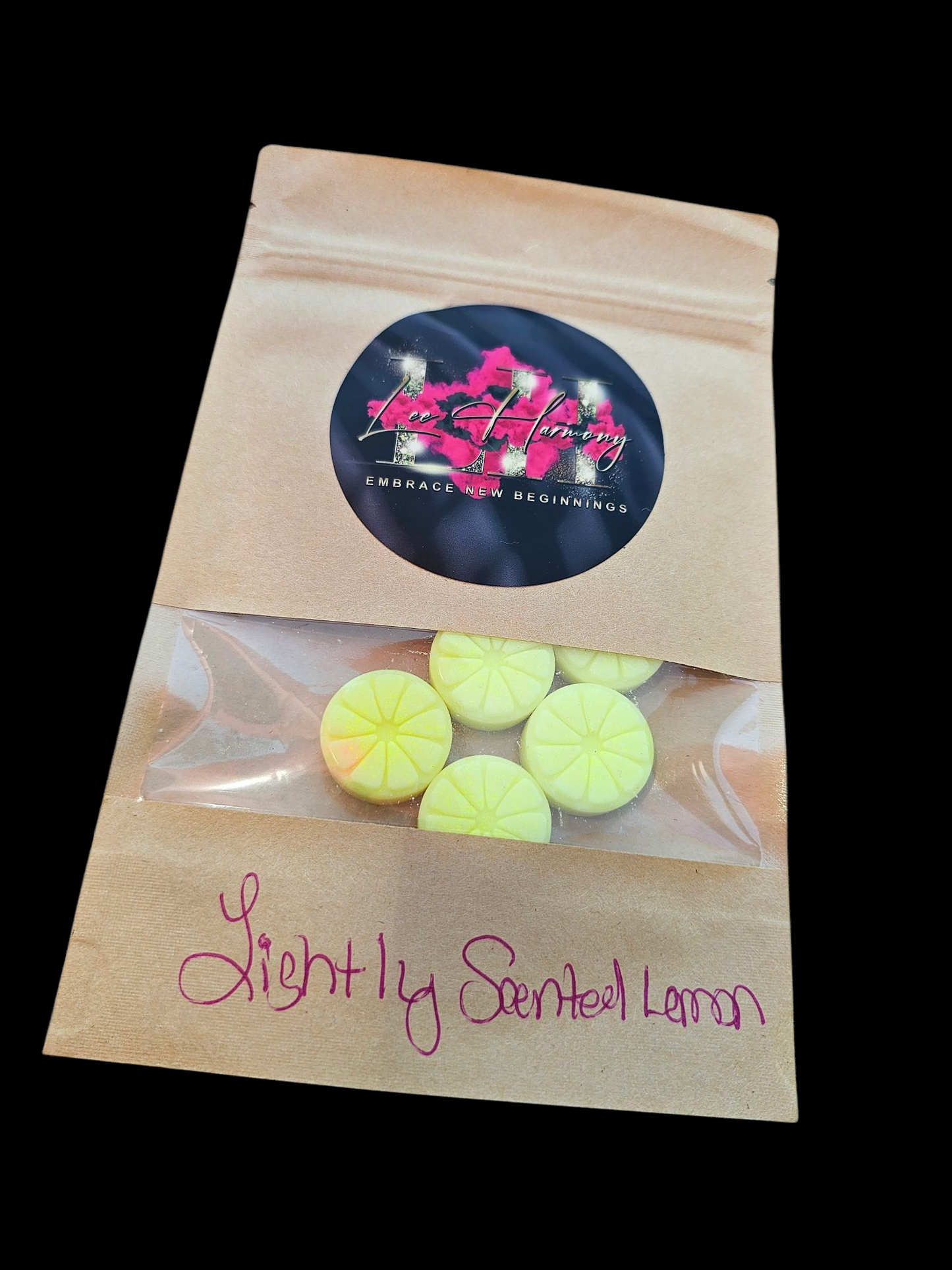Lightly Scented Lemon Wax Melt, Made to Order, Handmade Wax Melts