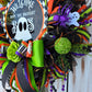 Halloween wreath, Ghost wreath
Welcome Halloween décor, Trick or Treat wreath, Spooky door décor, Boo sign wreath