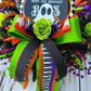 Halloween wreath, Ghost wreath
Welcome Halloween décor, Trick or Treat wreath, Spooky door décor, Boo sign wreath