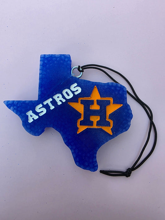 Astros Inspired Car Freshie, Sports Freshie, Baseball Car Freshie, Gift for Her, Best Friend Gift