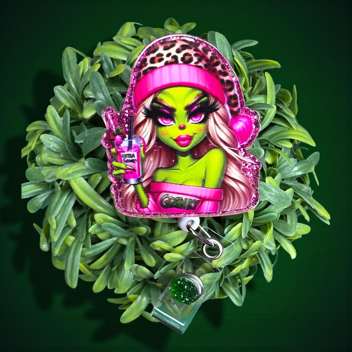 Grinchy But Boujee Badge Reel 💚✨