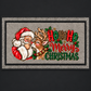 Christmas Santa & Reindeer Doormat – 2 Design Options