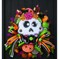 Skully Cupcake Halloween Wreath 💀🧁
