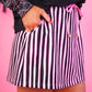 PREORDER – Cosmo Stripes Skort