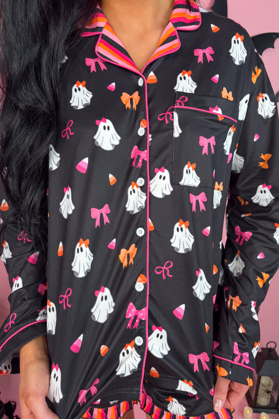 PREORDER – Boo-tiful GiGi Ruffle Pajama Set