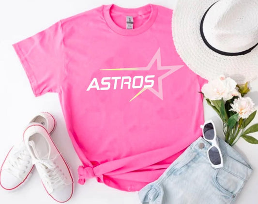 Astros Tees -HTownProud - StrosNation - HoustonStrong - Baseball Vibes - GameDayFit - AstrosFans