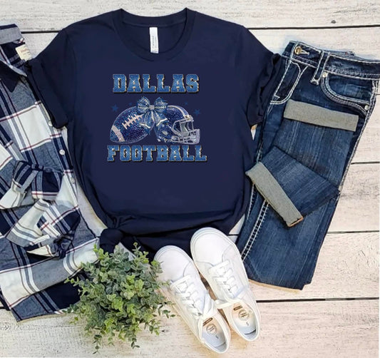 Dallas Football Shirt, Dallas Game Day Tee, Football Fan Gear, Cowboys Inspired Shirt, Dallas Graphic Tee, Unisex Sports Shirt, Game Day Outfit, Tailgate Apparel, Dallas Sports Tee, Football Season Shirt