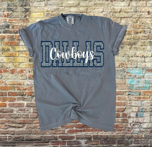 Dallas Football Shirt, Dallas Game Day Tee, Football Fan Gear, Cowboys Inspired Shirt, Dallas Graphic Tee, Unisex Sports Shirt, Game Day Outfit, Tailgate Apparel, Dallas Sports Tee, Football Season Shirt