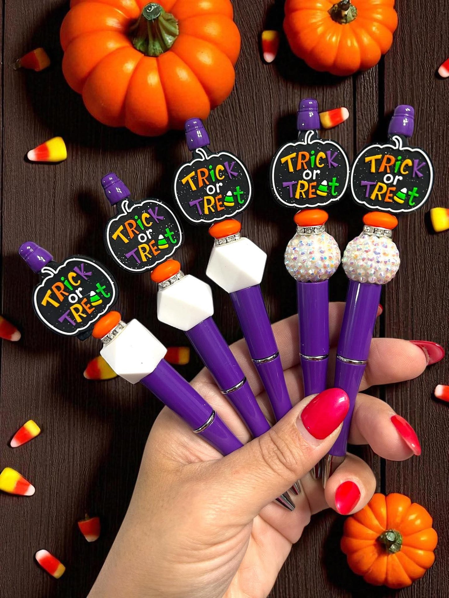 Halloween pens, Trick or Treat pens, Spooky stationery
Halloween party favors, Cute Halloween gifts