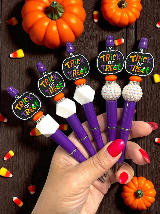 Halloween pens, Trick or Treat pens, Spooky stationery
Halloween party favors, Cute Halloween gifts