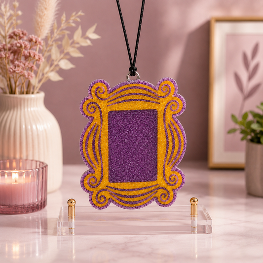 ✨ Whimsical Frame Car Freshie – Glam Edition