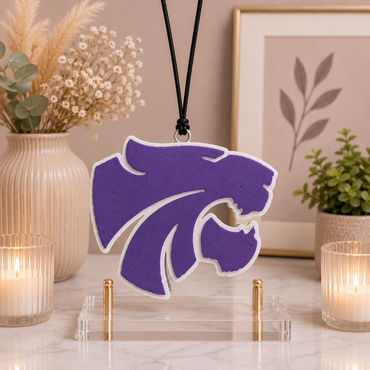 Humble Wildcats Car Freshie | Pink Passion Handmade School Spirit Air Freshener | Wildcats Car Accessory