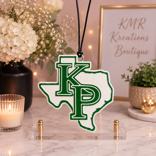 K-Park Panthers Car Freshie | Handmade School Spirit Air Freshener | Panthers Car Accessory | Cocoa Butter Cashmere