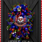 Atascocita Eagles School Spirit Wreath