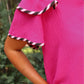 Ava Flutter Sleeve Blouse – Neapolitan Stripes