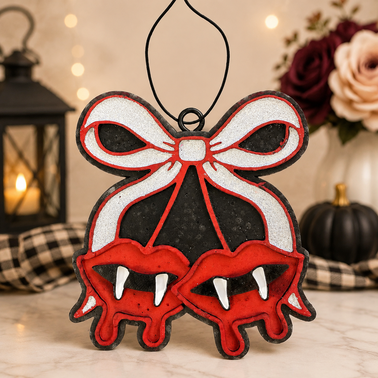 Vampire Kisses Halloween Car Freshie - Birds of Paradise