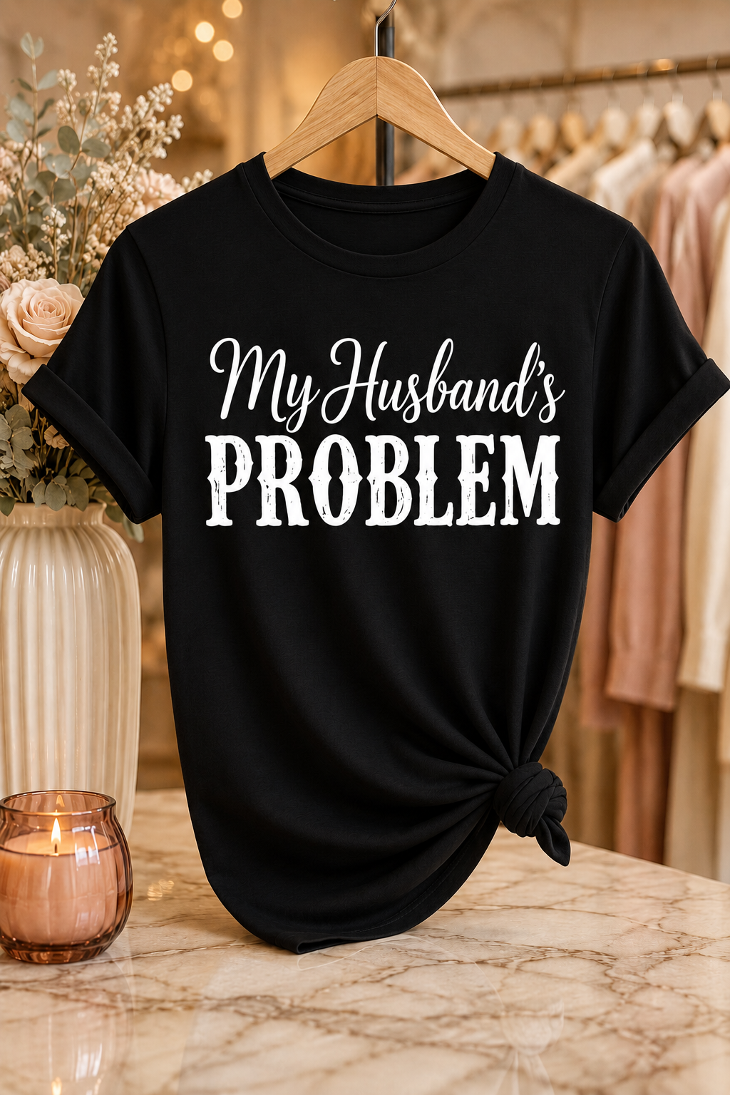 My Husband’s Problem Graphic Tee