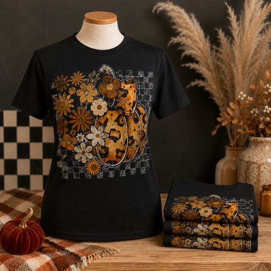 Retro Pumpkin Patch Graphic Tee