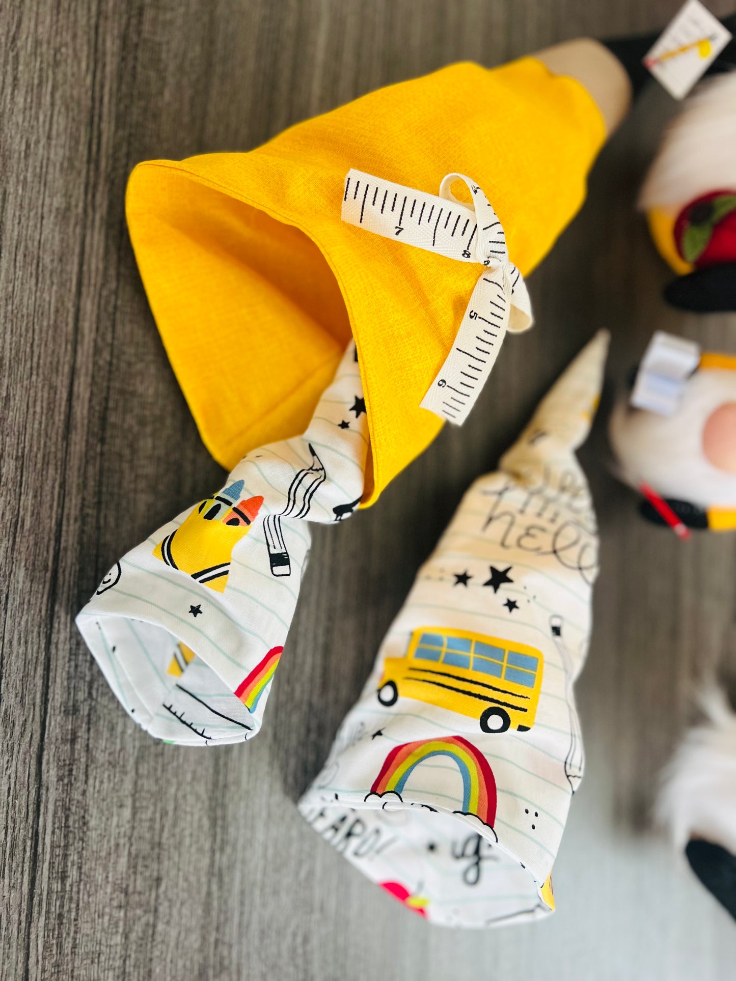 Back To School Vibes, Gnome Goals, Teacher Desk Decor, Classroom Cuteness