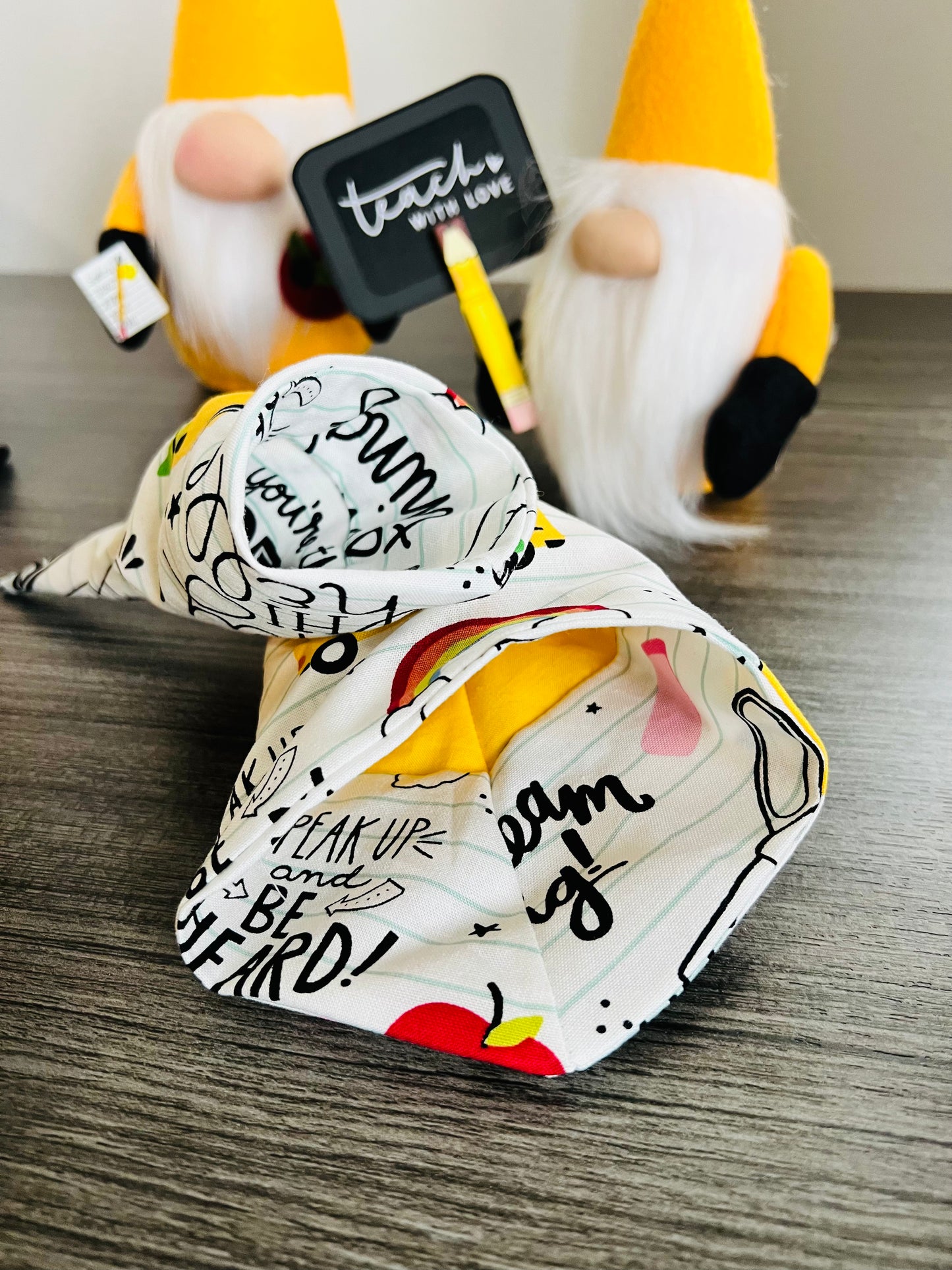 Back To School Vibes, Gnome Goals, Teacher Desk Decor, Classroom Cuteness