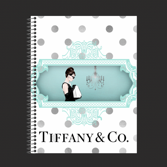 Tiffany notebook, Spiral journal
Chic stationery, Luxury inspired notebook, Cute notebooks for school, Tiffany blue journal
Elegant office supplies