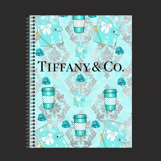 Tiffany notebook, Spiral journal
Chic stationery, Luxury inspired notebook, Cute notebooks for school, Tiffany blue journal
Elegant office supplies