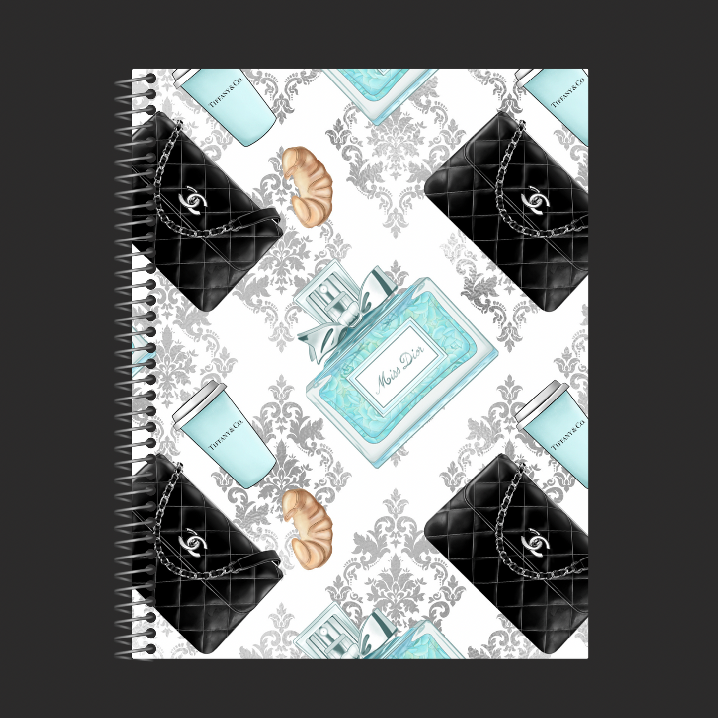 Tiffany notebook, Spiral journal
Chic stationery, Luxury inspired notebook, Cute notebooks for school, Tiffany blue journal
Elegant office supplies