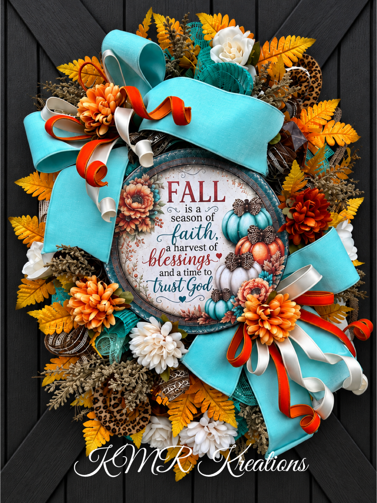 Fall Faith & Blessings Wreath