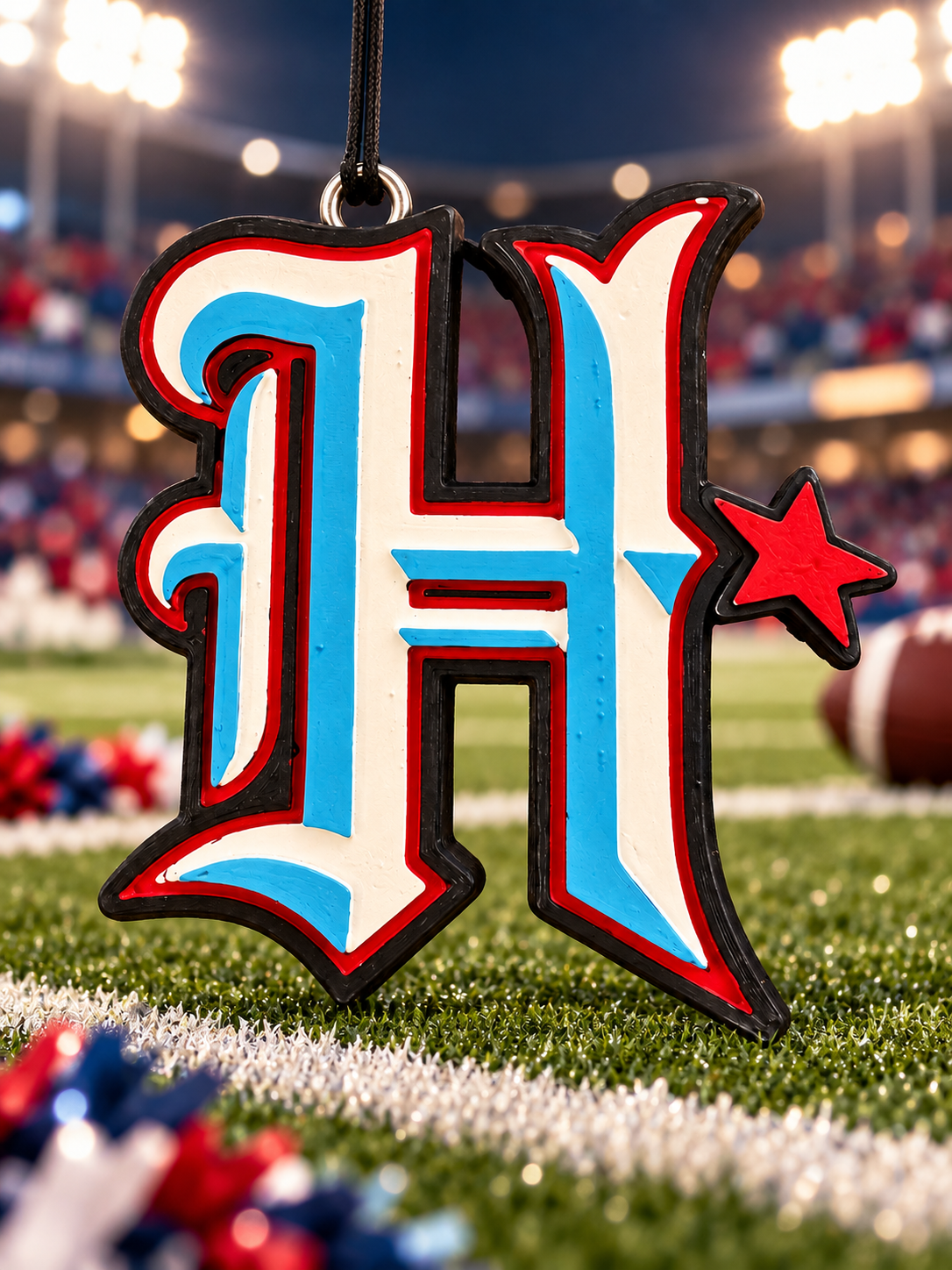H-Town Football-Inspired Car Freshie