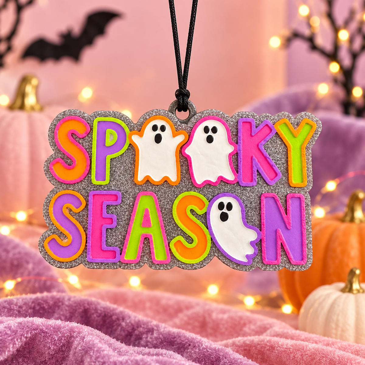 Spooky Season Car Freshie – Pumpkin Spice Scent