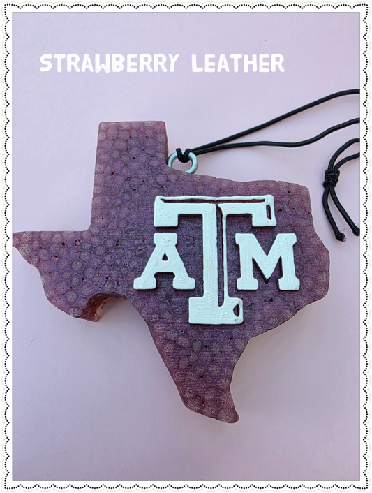 Texas A&M, Aggies, Aggie Spirit, Texas A&M Freshie, Collegiate Car Freshie, Game Day Freshie