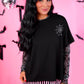 PREORDER- Rhinestone Web Tee