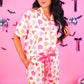 PREORDER – Blushing Pumpkins Ruffle Pajama Set