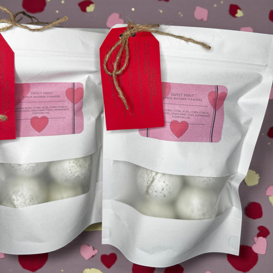 Sweet Mint Shower Steamers | Relaxing Aromatherapy