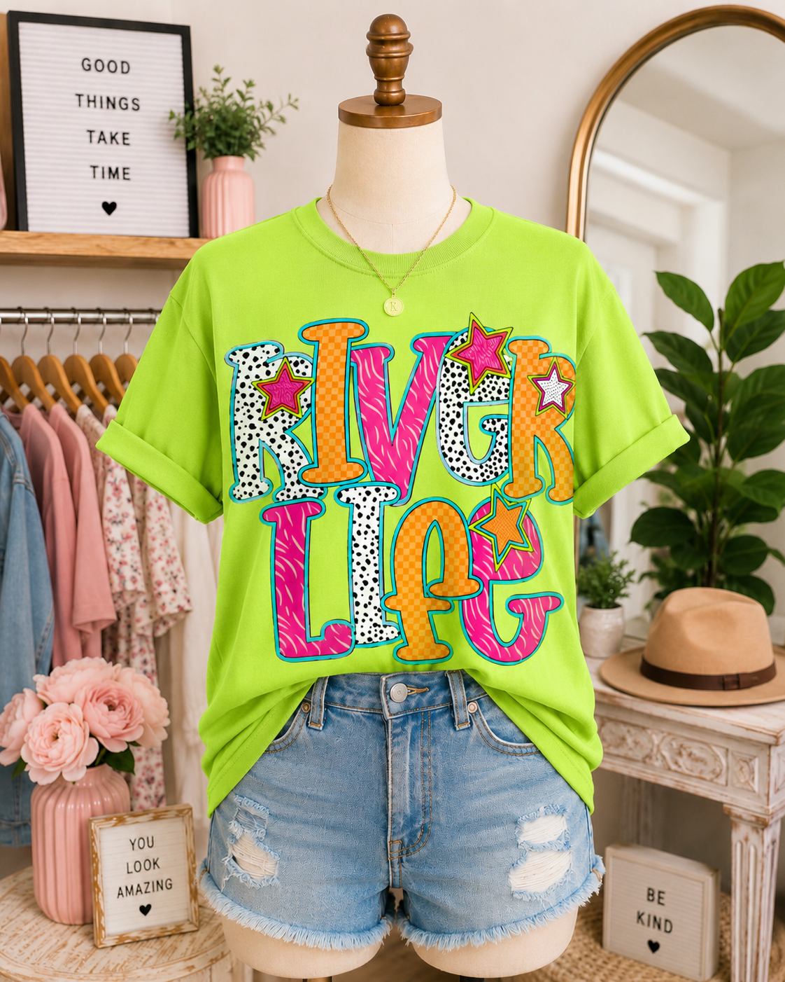 River Life Graphic Tee