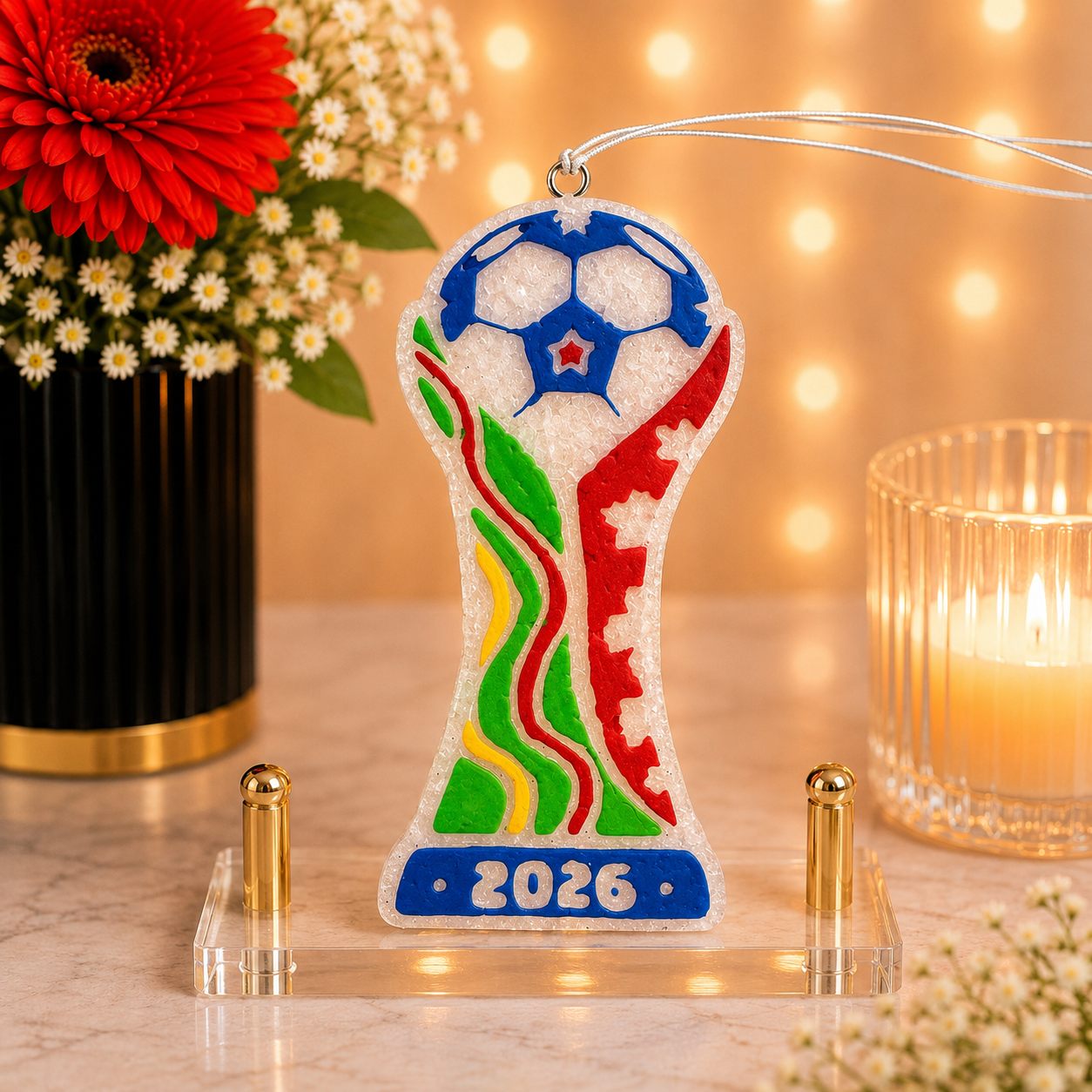 2026 World Cup Trophy Car Freshie – Night Ice Scent