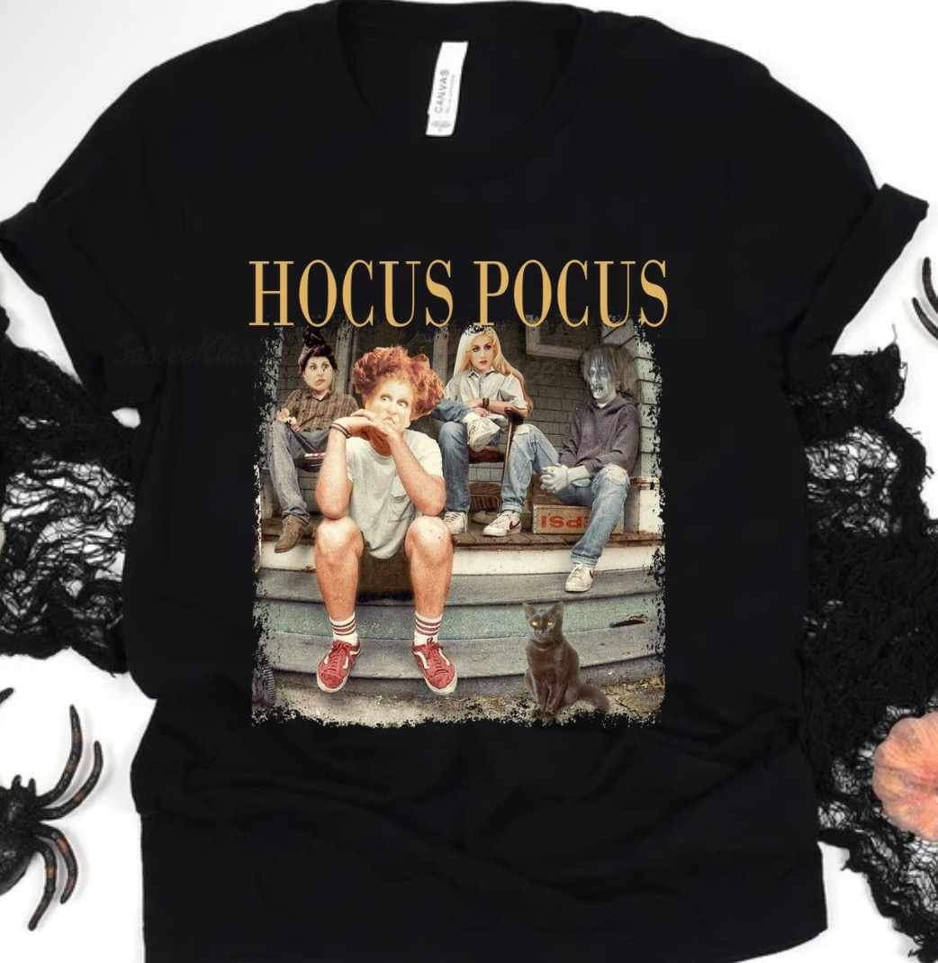 Gangster Hocus Pocus Funny Halloween T-Shirt